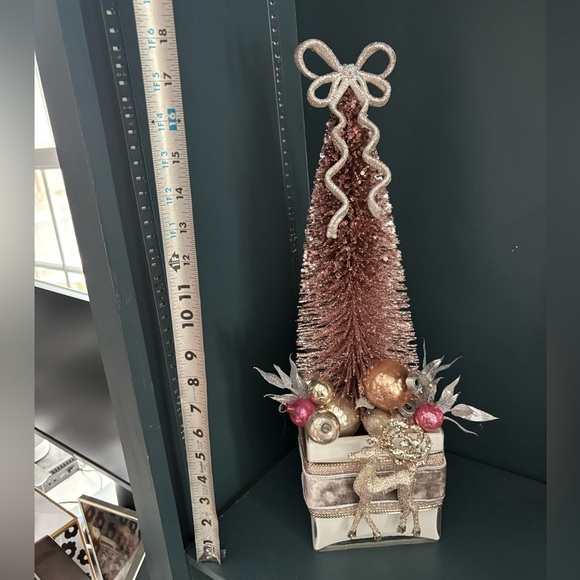 Handmade Sisal Glitter Tree 18” | Vintage & Upcycled...